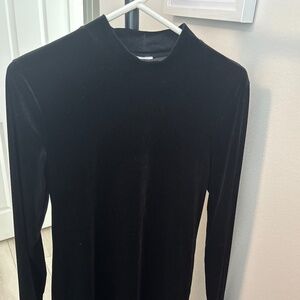 Black Velvet Dress